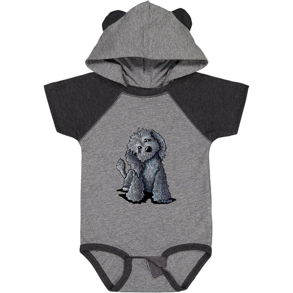 Inktastic Curious Black Doodle Boys or Girls Baby Bodysuit
