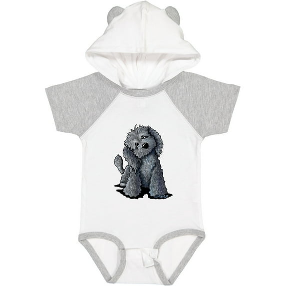 Inktastic Curious Black Doodle Boys or Girls Baby Bodysuit
