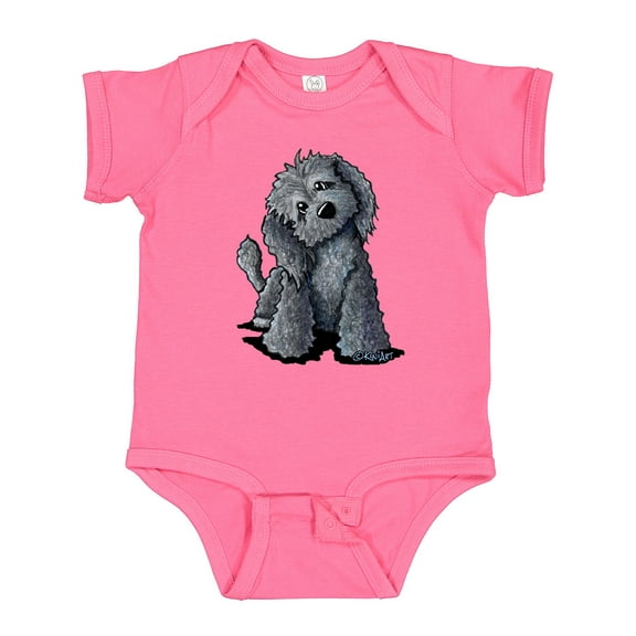 Inktastic Curious Black Doodle Boys or Girls Baby Bodysuit