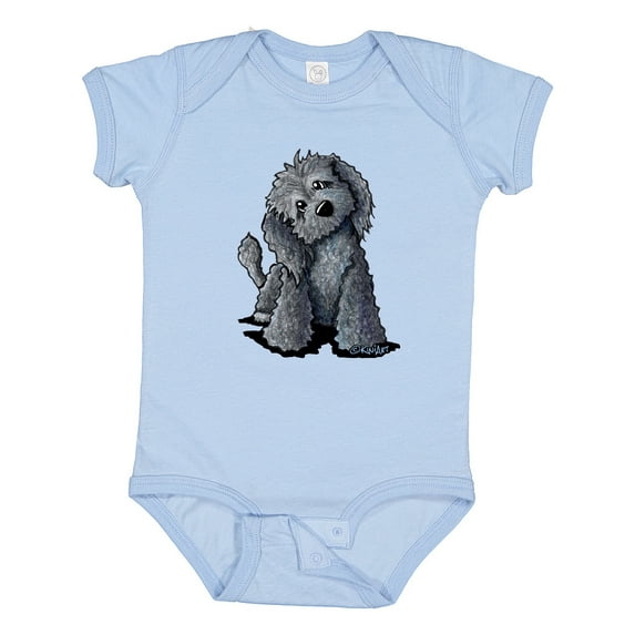 Inktastic Curious Black Doodle Boys or Girls Baby Bodysuit