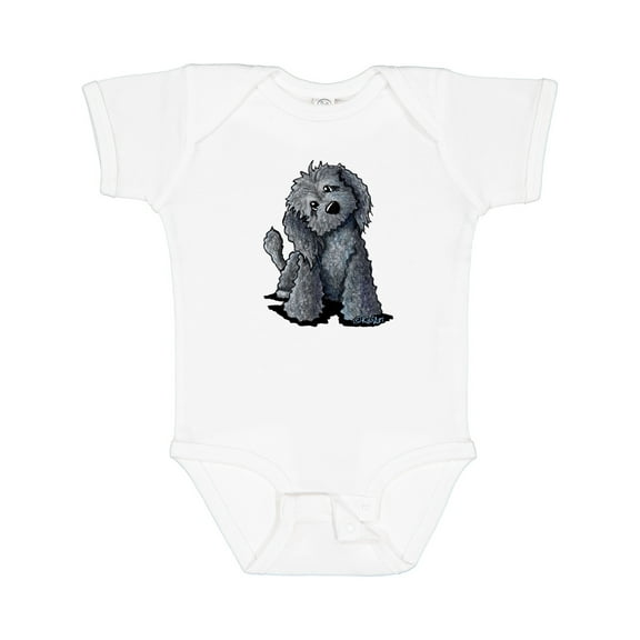 Inktastic Curious Black Doodle Boys or Girls Baby Bodysuit