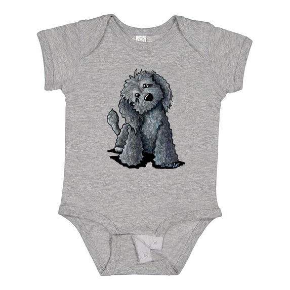 Inktastic Curious Black Doodle Boys or Girls Baby Bodysuit