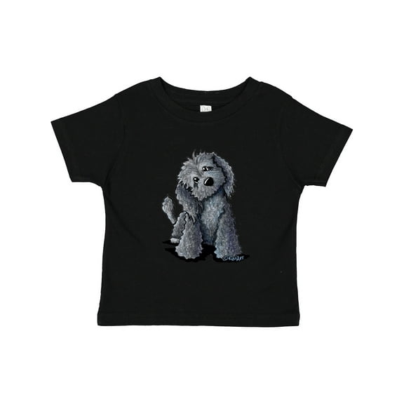 Inktastic Curious Black Doodle Boys or Girls Toddler T-Shirt