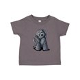 thumbnail image 1 of Inktastic Curious Black Doodle Boys or Girls Toddler T-Shirt, 1 of 5
