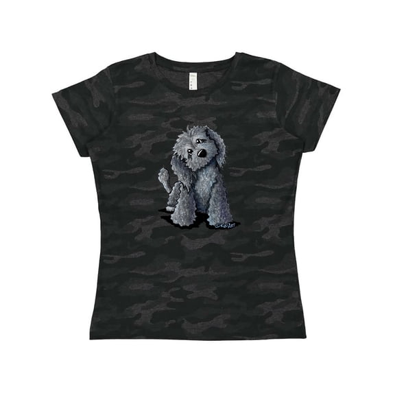 Inktastic Curious Black Doodle Women's T-Shirt