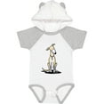 thumbnail image 1 of Inktastic Curious Greyhound Boys or Girls Baby Bodysuit, 1 of 5