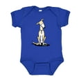 thumbnail image 1 of Inktastic Curious Greyhound Boys or Girls Baby Bodysuit, 1 of 5