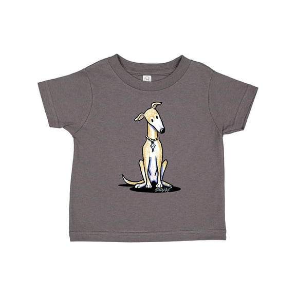 Inktastic Curious Greyhound Boys or Girls Toddler T-Shirt