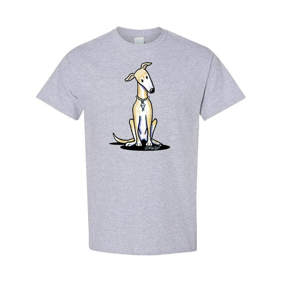 Inktastic Curious Greyhound T-Shirt