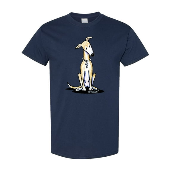 Inktastic Curious Greyhound T-Shirt
