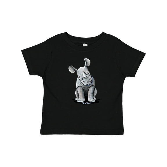 Inktastic Curious Rhinos Boys or Girls Baby T-Shirt
