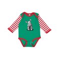 thumbnail image 1 of Inktastic Curious Rhinos Boys or Girls Long Sleeve Baby Bodysuit, 1 of 5