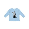 thumbnail image 1 of Inktastic Curious Rhinos Boys or Girls Long Sleeve Toddler T-Shirt, 1 of 5