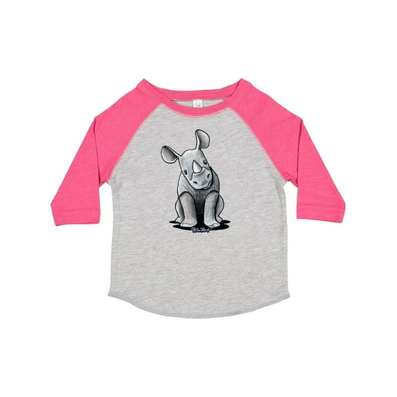 Inktastic Curious Rhinos Boys or Girls Toddler T-Shirt