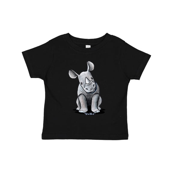 Inktastic Curious Rhinos Boys or Girls Toddler T-Shirt