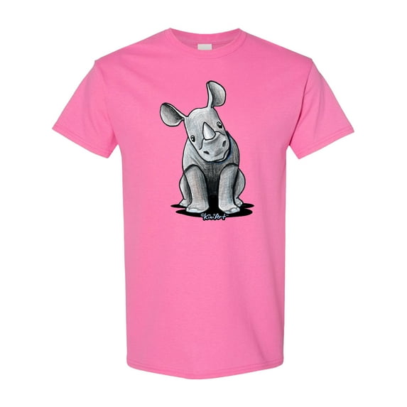 Inktastic Curious Rhinos T-Shirt