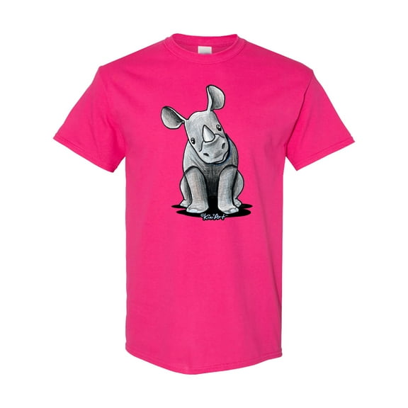 Inktastic Curious Rhinos T-Shirt