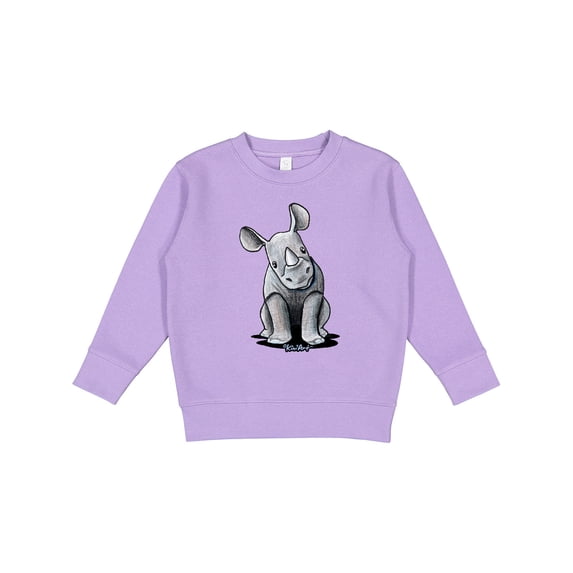 Inktastic Curious Rhinos Toddler Sweatshirt
