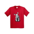 thumbnail image 1 of Inktastic Curious Rhinos Youth T-Shirt, 1 of 5