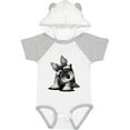 thumbnail image 1 of Inktastic Curious Schnauzer Boys or Girls Baby Bodysuit, 1 of 5
