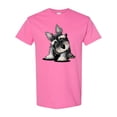 thumbnail image 1 of Inktastic Curious Schnauzer T-Shirt, 1 of 5