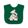 thumbnail image 1 of Inktastic Curious Wheaten Terrier Boys or Girls Baby Bib, 1 of 4