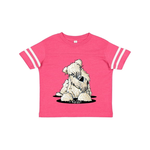 Inktastic Curious Wheaten Terrier Boys or Girls Toddler T-Shirt