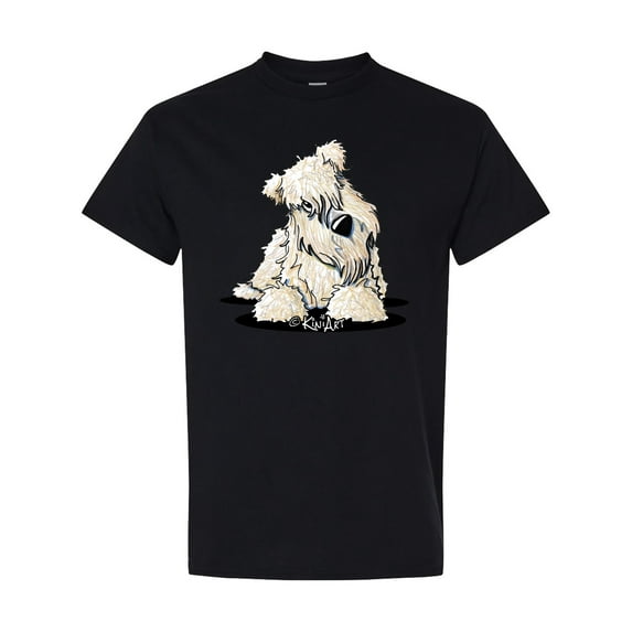 Inktastic Curious Wheaten Terrier T-Shirt