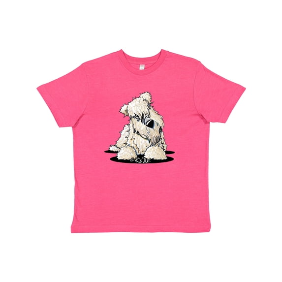 Inktastic Curious Wheaten Terrier Youth T-Shirt