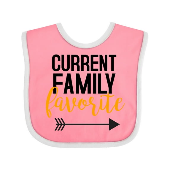Inktastic Current Family Favorite Boys or Girls Baby Bib