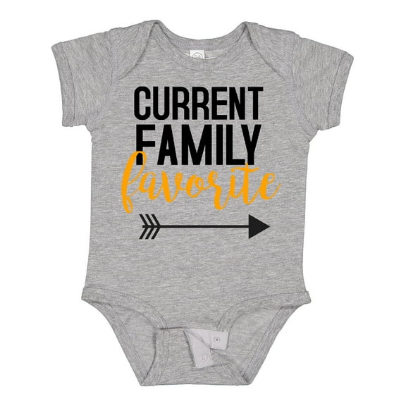 Inktastic Current Family Favorite Boys or Girls Baby Bodysuit