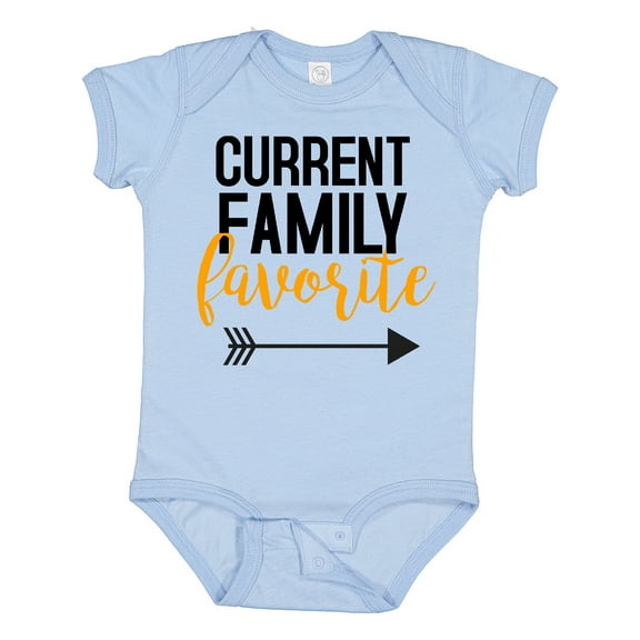 Inktastic Current Family Favorite Boys or Girls Baby Bodysuit