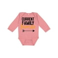 thumbnail image 1 of Inktastic Current Family Favorite Boys or Girls Long Sleeve Baby Bodysuit, 1 of 5