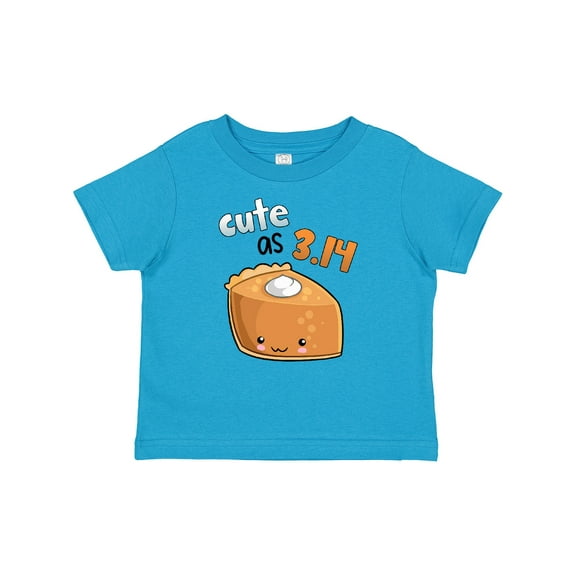 Inktastic Cute As 3.14 Pi Day Pumpkin Pie Pun Boys or Girls Baby T-Shirt
