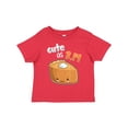 thumbnail image 1 of Inktastic Cute As 3.14 Pi Day Pumpkin Pie Pun Boys or Girls Toddler T-Shirt, 1 of 5