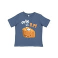 thumbnail image 1 of Inktastic Cute As 3.14 Pi Day Pumpkin Pie Pun Boys or Girls Toddler T-Shirt, 1 of 5
