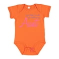 thumbnail image 1 of Inktastic Cute Aunt Boys or Girls Baby Bodysuit, 1 of 5