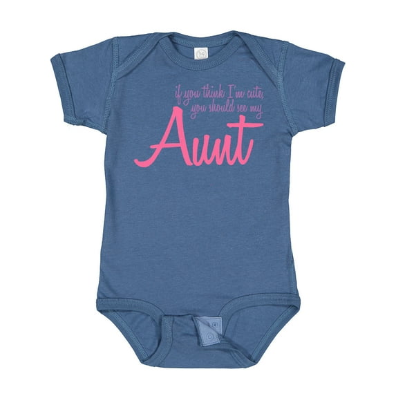 Inktastic Cute Aunt Boys or Girls Baby Bodysuit