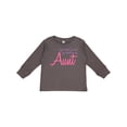 thumbnail image 1 of Inktastic Cute Aunt Boys or Girls Long Sleeve Toddler T-Shirt, 1 of 5