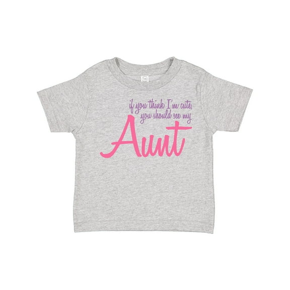 Inktastic Cute Aunt Boys or Girls Toddler T-Shirt