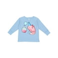 thumbnail image 1 of Inktastic Cute Axolotl Birthday with Cupcake Boys or Girls Long Sleeve Toddler T-Shirt, 1 of 5