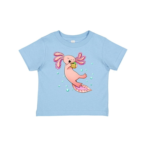 Inktastic Cute Axolotl Loves Tacos Boys or Girls Baby T-Shirt