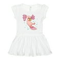 thumbnail image 1 of Inktastic Cute Axolotl Loves Tacos Girls Toddler Dress, 1 of 5