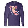 thumbnail image 1 of Inktastic Cute Axolotl Loves Tacos Long Sleeve T-Shirt, 1 of 5