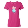 thumbnail image 1 of Inktastic Cute Axolotl Sitting on a Bubble Women's T-Shirt, 1 of 5