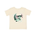 thumbnail image 1 of Inktastic Cute Axolotl Swimming with Bubbles Boys or Girls Baby T-Shirt, 1 of 5