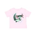 thumbnail image 1 of Inktastic Cute Axolotl Swimming with Bubbles Boys or Girls Toddler T-Shirt, 1 of 5