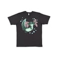 thumbnail image 1 of Inktastic Cute Axolotl Swimming with Bubbles T-Shirt, 1 of 5