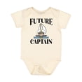 thumbnail image 1 of Inktastic Cute Baby Boy Sailing Captain Boys Baby Bodysuit, 1 of 5