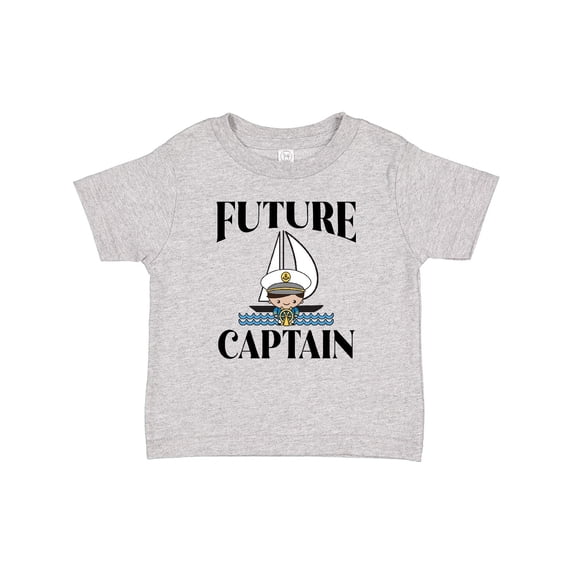 Inktastic Cute Baby Boy Sailing Captain Boys Baby T-Shirt